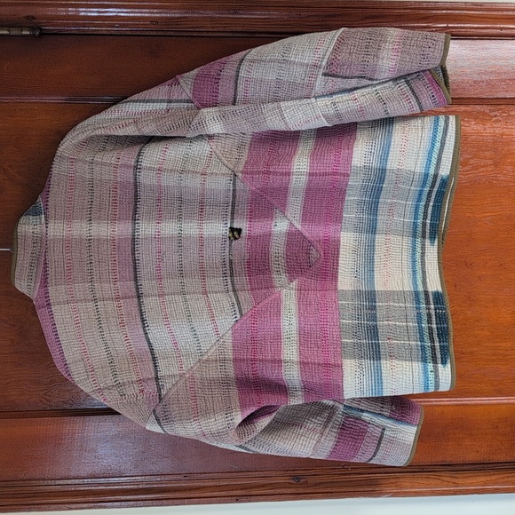 Namai Ladhiya Quilted Patchwork Kantha Jacket - Picture 11 of 12